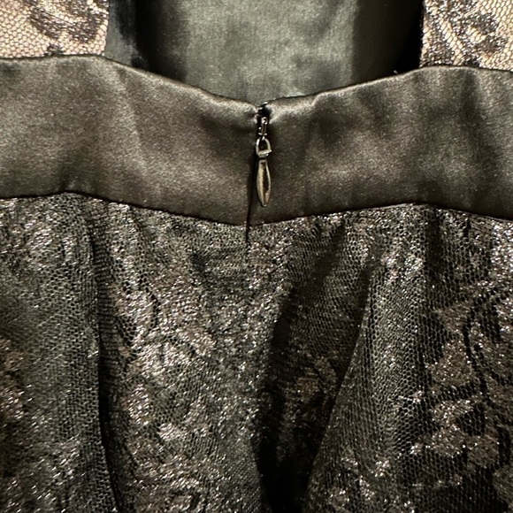 Jill Stuart Ruffled Lace SleeveLess WhimsiGoth Cocktail Dance Mini Dress Size 2 - Picture 10 of 13